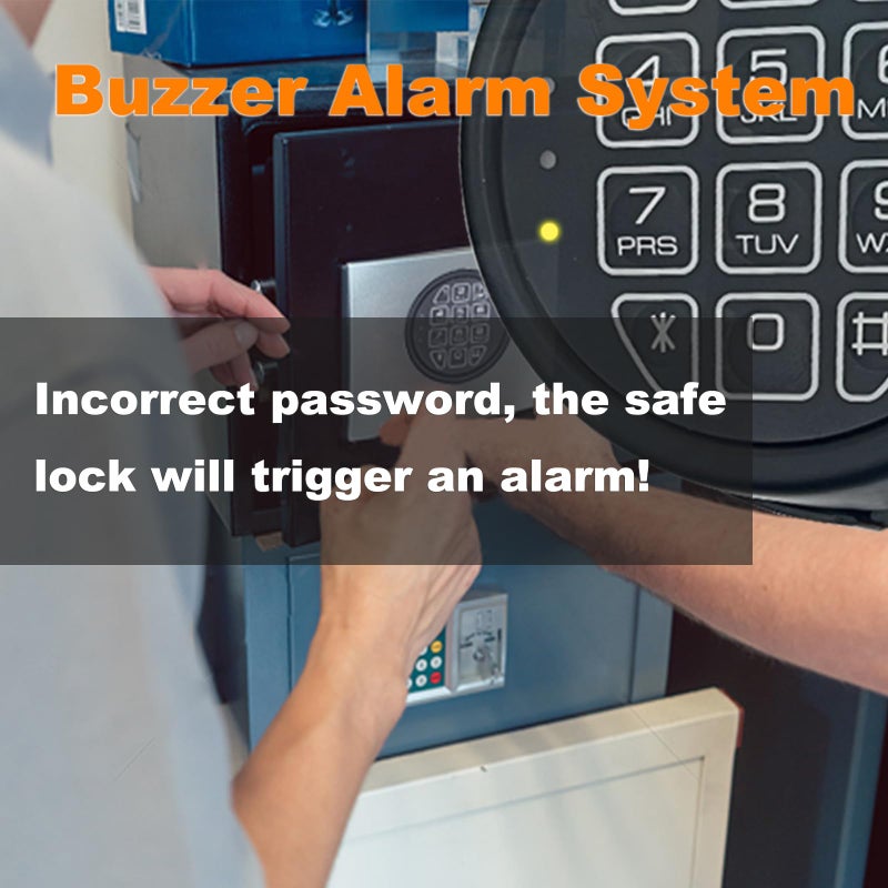 La Macaza Electronic Safe Lock Replacement Keypad with Solenoid Lock  Gun Safe Lock with Programmable Electronic Keypad  Lock Fits High Security Safe Box and Security Cabinet - Image 5